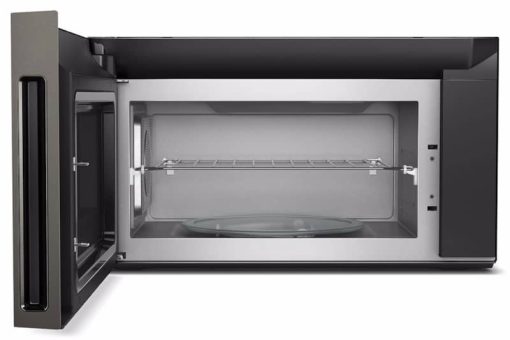 Whirlpool 1.9 Cu. Ft. Fingerprint Resistant Black Stainless Steel Smart Over-The-Range Microwave With Scan-To-Cook Technology - Image 3
