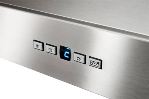 Best WPP9 Series 42" Brushed Stainless Steel Chimney Range Hood - Image 2