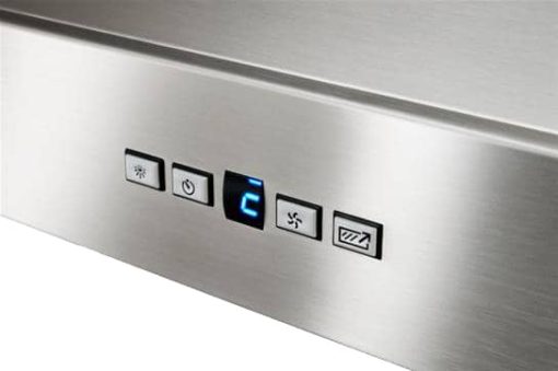 Best WPP9 Series 36" Brushed Stainless Steel Chimney Range Hood - Image 2