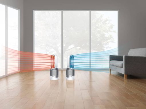 Dyson Pure Hot+Cool HP01 Purifying White Heater + Fan Air Purifier - Image 2