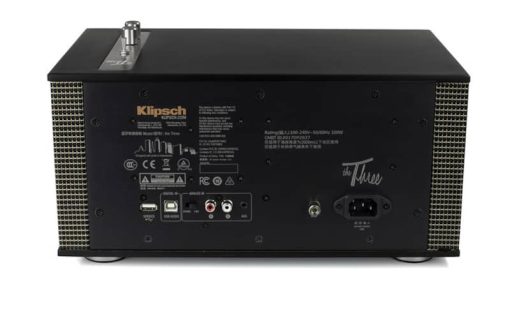 Klipsch The Three II Heritage Series Matte Black Wireless Bluetooth Speaker - Image 3