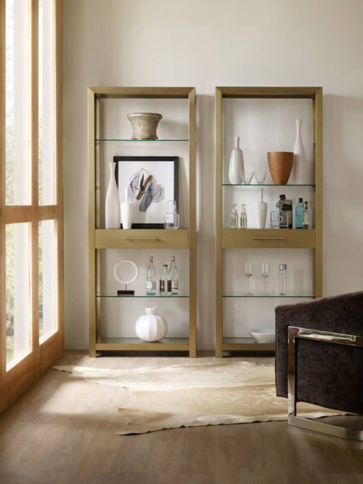 Hooker Furniture Curata Gold Bunching Bookcase - Image 3