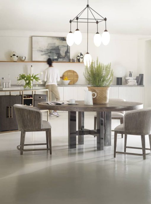 Hooker Furniture Curata Montileu Opal Upholstered Dining Chair - Image 2