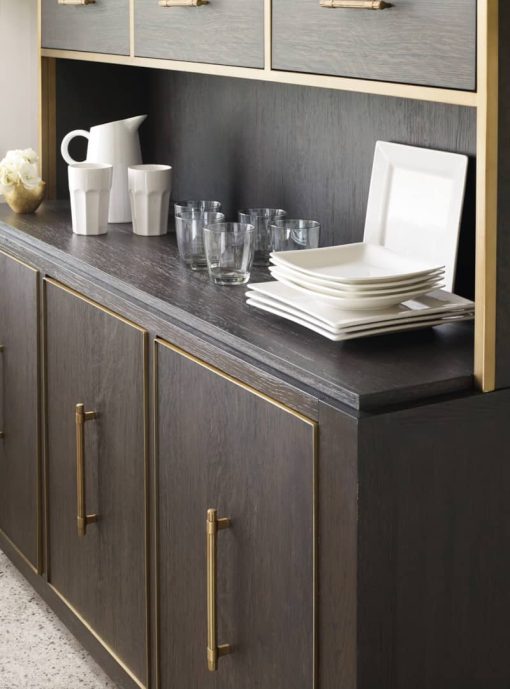 Hooker Furniture Curata Dark Wood Buffet Credenza - Image 3