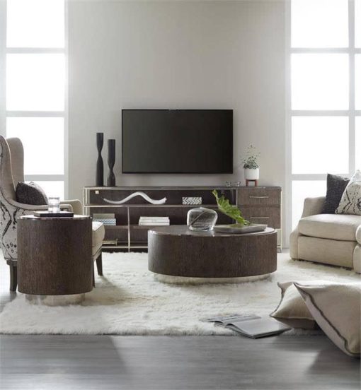Hooker Furniture Storia Collection Round End Table - Image 3