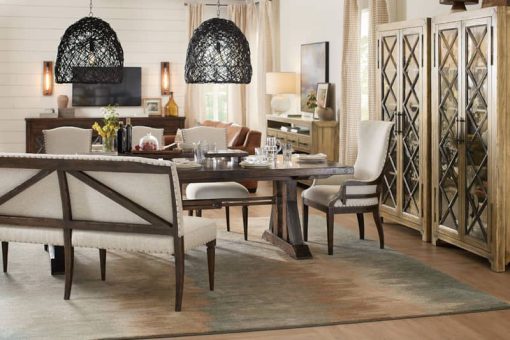 Hooker Furniture Dining Room Roslyn County Deconstructed Upholstered Side Chair - Image 2