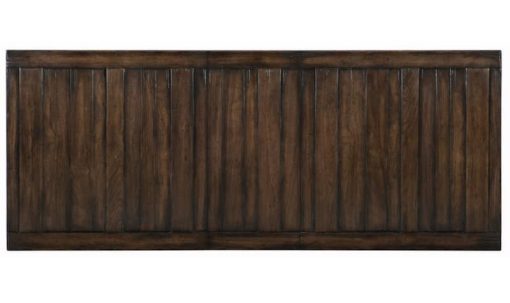 Hooker Furniture Roslyn County Dark Walnut Trestle Dining Table - Image 6