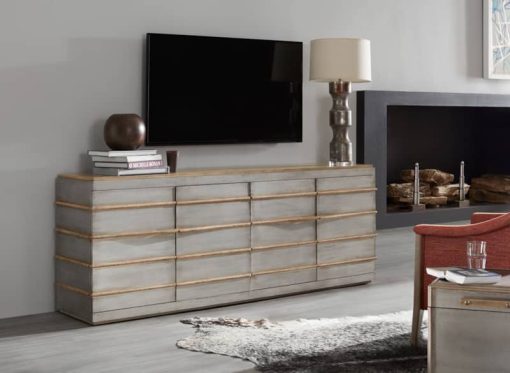 Hooker Furniture American Life Urban Elevation Metal Entertainment Credenza - Image 3