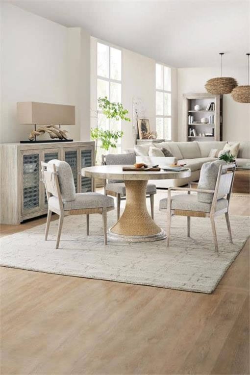Hooker Furniture American Life Amani 48" Round  Pedestal With Wood Top Dining Table - Image 2