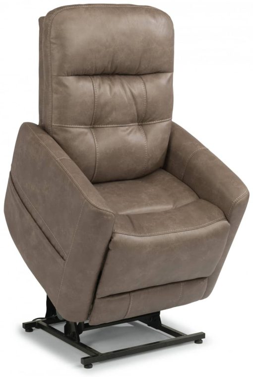 Flexsteel Kenner Fabric Power Lift Recliner - Image 3