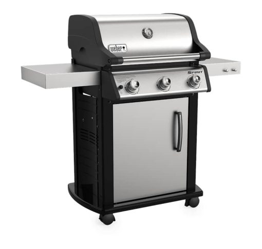 Weber Spirit S-315 Stainless Steel Liquid Propane Gas Grill - Image 3