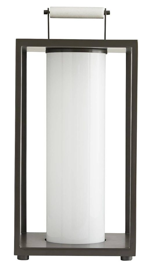 Arteriors Stetson Aged Iron Outdoor Lantern - Image 3