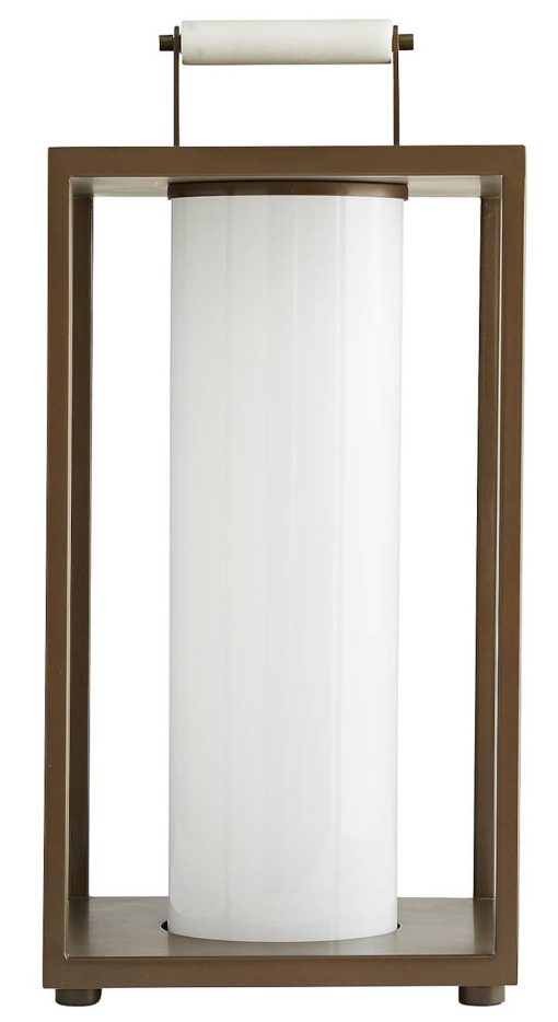 Arteriors Stetson Aged Brass Outdoor Lantern - Image 3