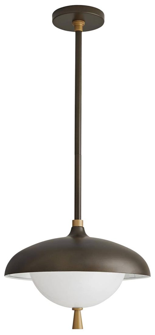 Arteriors Stanwick Aged Brass Outdoor Pendant - Image 3