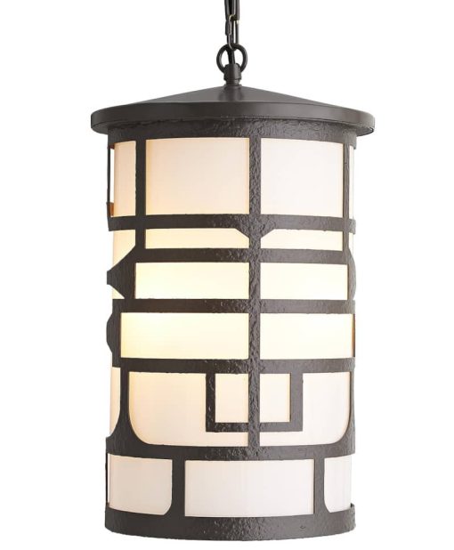 Arteriors Shani Aged Iron Outdoor Pendant - Image 3