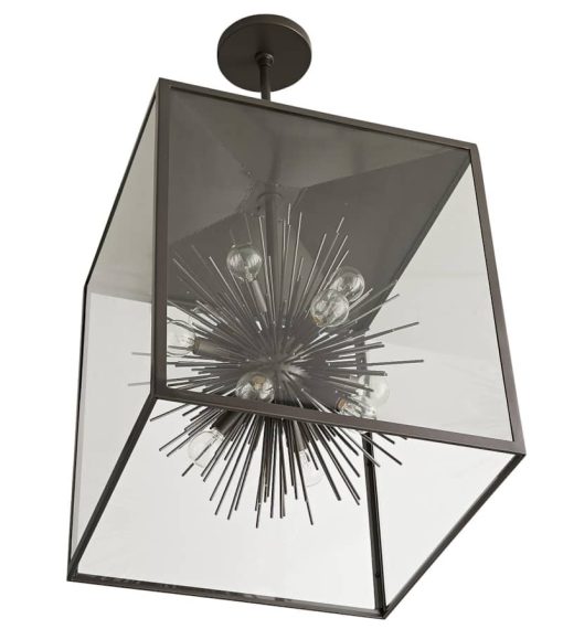 Arteriors Zanadoo Aged Iron Outdoor Pendant - Image 3