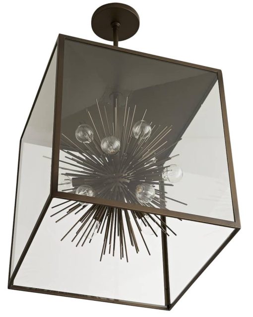 Arteriors Zanadoo Aged Brass Outdoor Pendant - Image 3