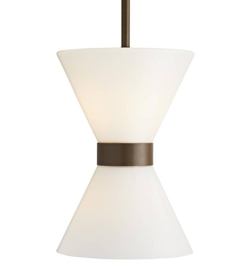 Arteriors Richard Aged Brass Outdoor Pendant - Image 3