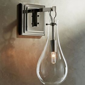 Arteriors Sabine Polished Nickel Outdoor Sconce - Image 3