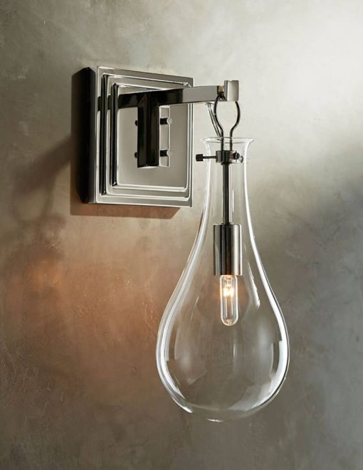 Arteriors Sabine Polished Nickel Outdoor Sconce - Image 3