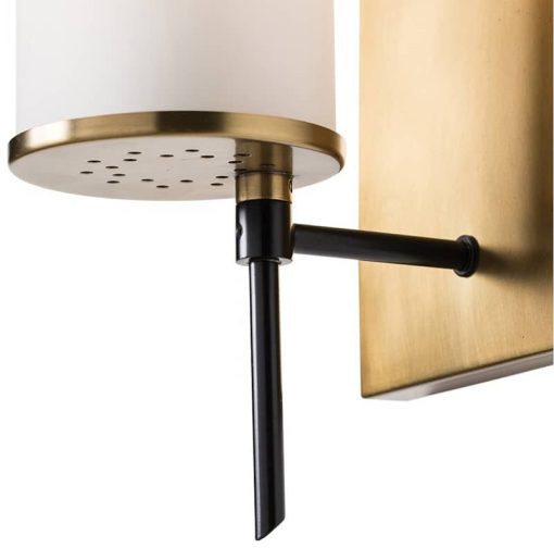 Arteriors Stefan Frosted And Bronze Sconce - Image 3