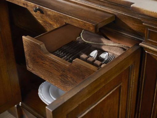 Hooker Furniture Archivist Dark Wood Sideboard - Image 3