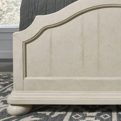 Homestyles Provence Antiqued White Twin Bed, 2 Nightstands And Chest - Image 4