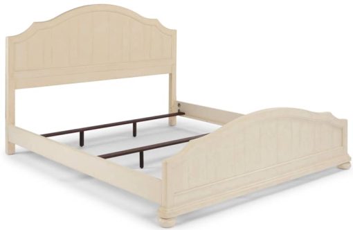 Homestyles Provence Antiqued White King Bed - Image 3