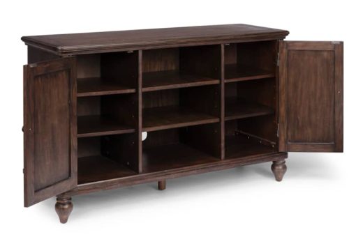 Homestyles Southport Dark Aged Oak Entertainment Center - Image 3