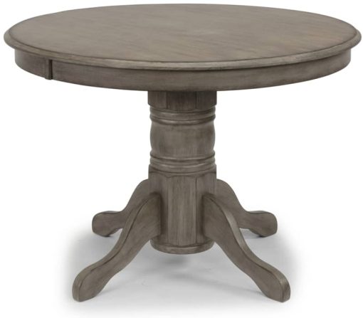 Homestyles Mountain Lodge Gray Round Dining Table - Image 7