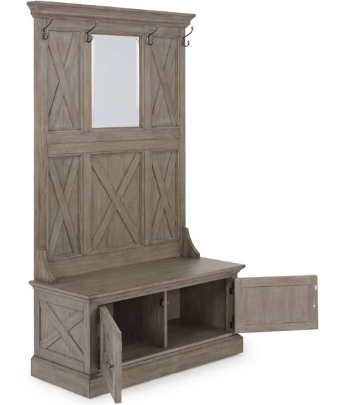 Homestyles Mountain Lodge Gray Hall Tree - Image 3