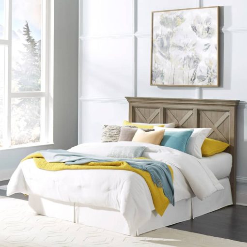 Homestyles Mountain Lodge Gray Queen/Full Headboard - Image 3