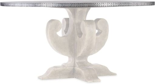Hooker Furniture Dining Room Boheme Ascension 60" Zinc Round Dining Table - Image 4