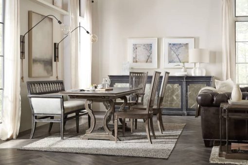 Hooker Furniture Dining Room Woodlands Wood Back Side Chair - Image 2