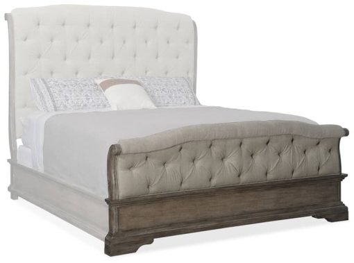 Hooker Furniture Bedroom Woodlands Cal King Upholstered Bed - Image 3