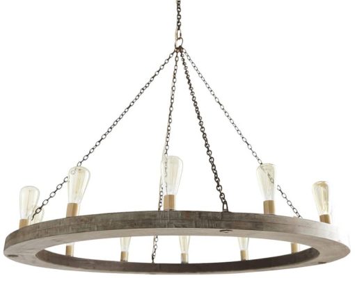 Arteriors Geoffrey Gray Medium Chandelier - Image 3