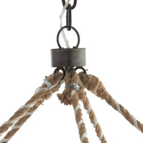Arteriors McIntyre Natural Two Tiered Chandelier - Image 3