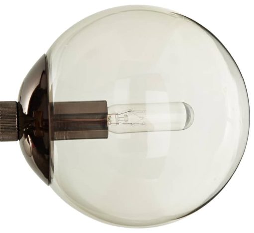 Arteriors Karrington Brown Nickel Small Chandelier - Image 3