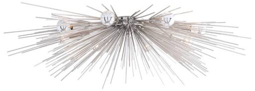 Arteriors Roxanne Polished Nickel Flush Mount - Image 3