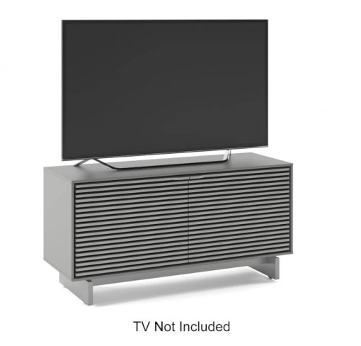 BDI Align Fog Grey Double Media Cabinet - Image 3