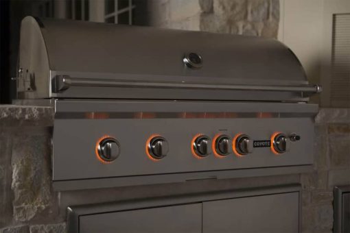 Coyote S-Series 42" Stainless Steel Built-In Natural Gas Grill - Image 3