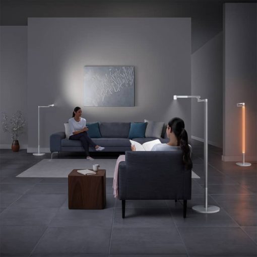 Dyson Solarcycle Morph White/Silver Floor Light - Image 3