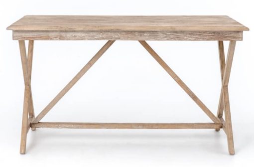 Four Hands Whitewash Palma Desk - Image 3