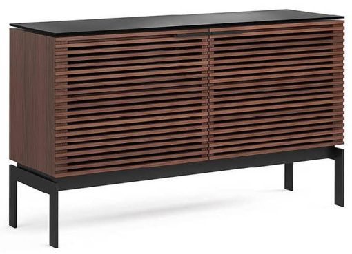 BDI Corridor SV 7128 Chocolate Stained Walnut TV Stand - Image 3