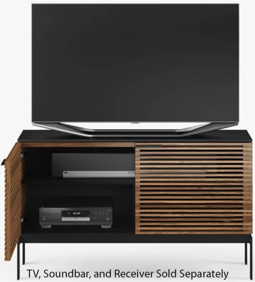 BDI Corridor 7128 Natural Walnut Storage Cabinet - Image 3