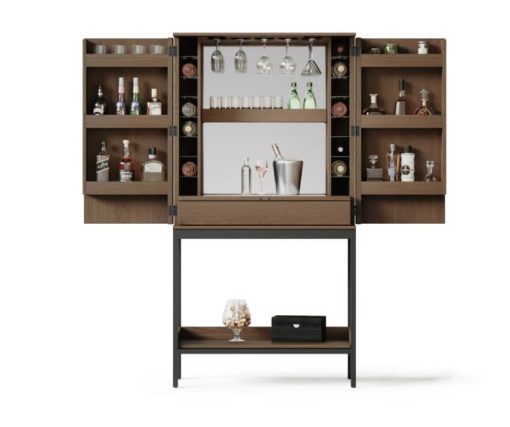 BDI Cosmo 5720 Toasted Walnut Bar - Image 3