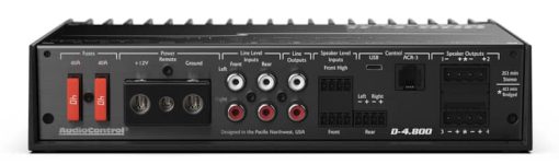 AudioControl 800W RMS D-Series 4-Channel Amplifier With Digital Signal Processor - Image 3