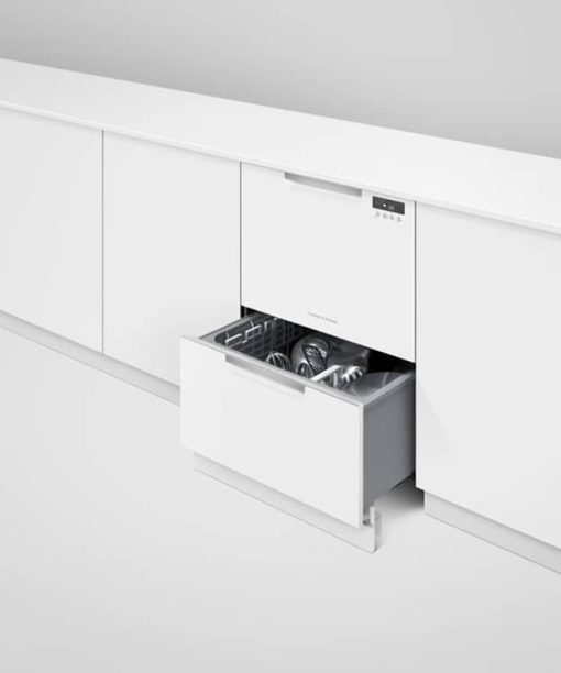 Fisher & Paykel Series 7 24" White Tall Double DishDrawer Dishwasher - Image 3