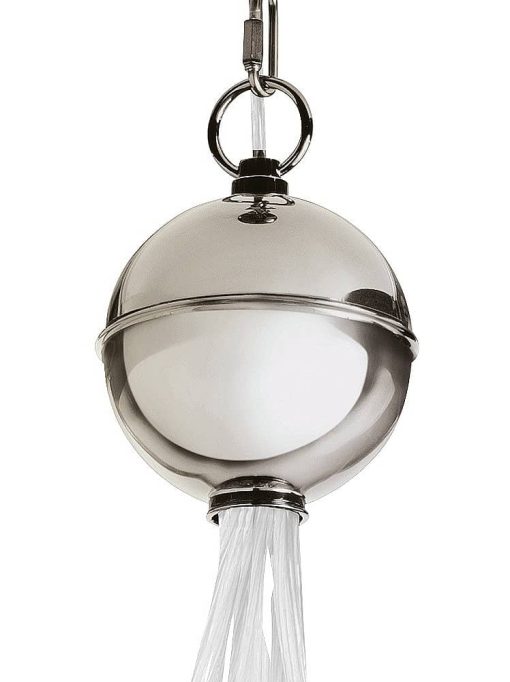 Arteriors Caviar Polished Nickel Adjustable Large Cluster Chandelier - Image 3
