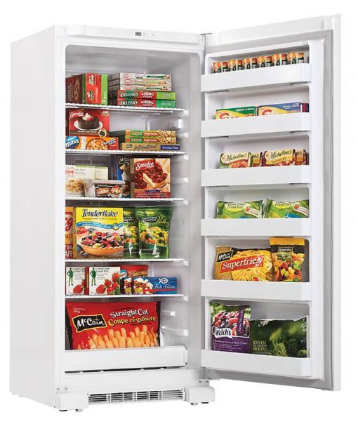 Danby Designer 16.7 Cu. Ft. White Garage Ready Upright Freezer - Image 4